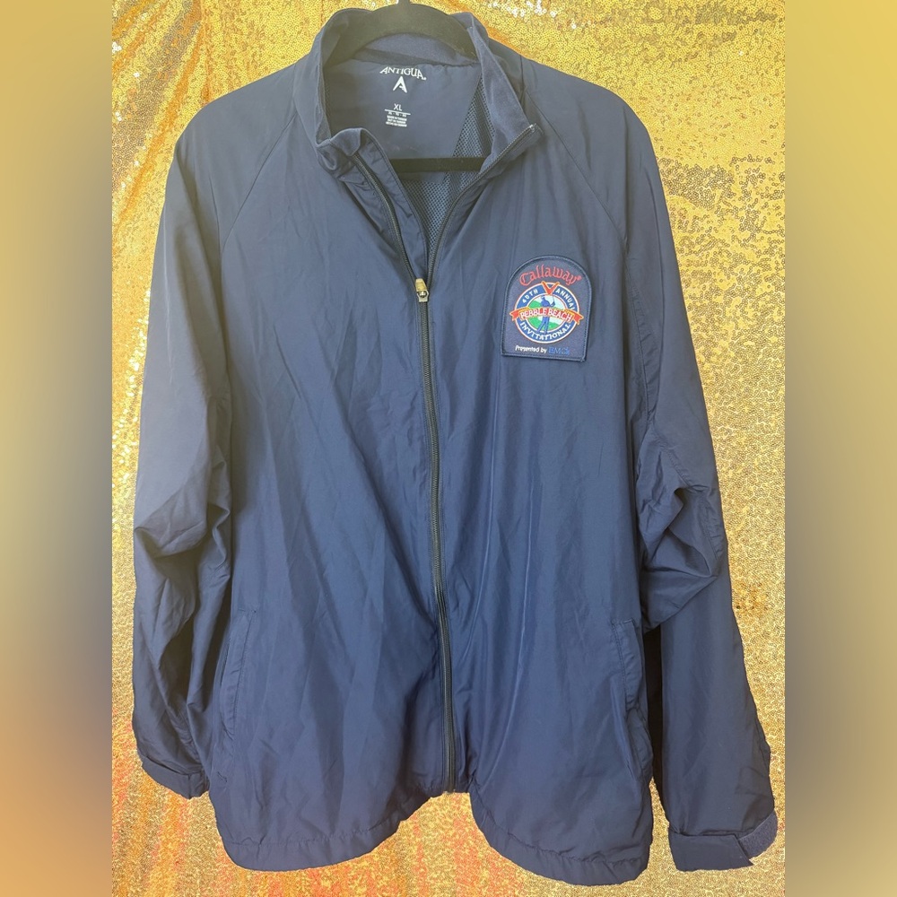 Callaway Men's Dark Blue Windbreaker